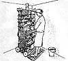 Compact, but complete kitchen facility, usefull in cramped housing